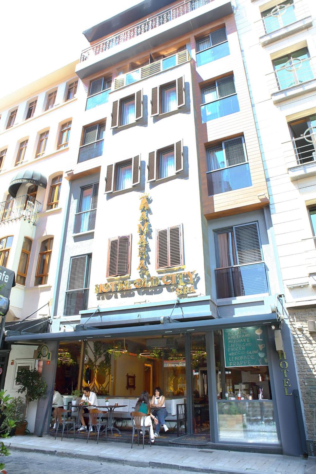 Amara Old City Hotel & Spa Istanbul Bagian luar foto
